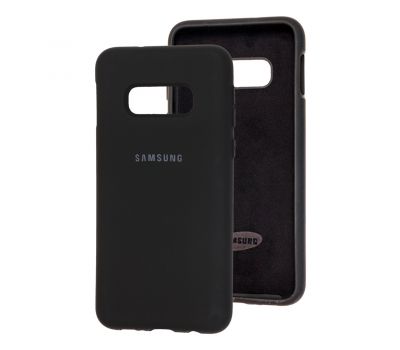 Чохол для Samsung Galaxy S10e (G970) Silicone Full чорний