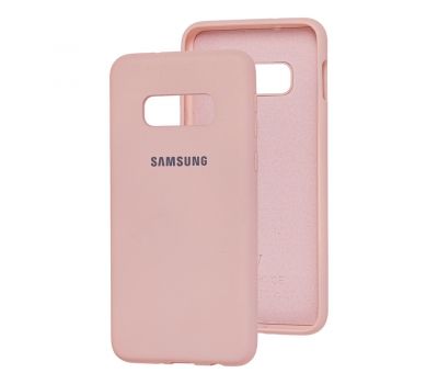 Чохол для Samsung Galaxy S10e (G970) Silicone Full блідо-рожевий