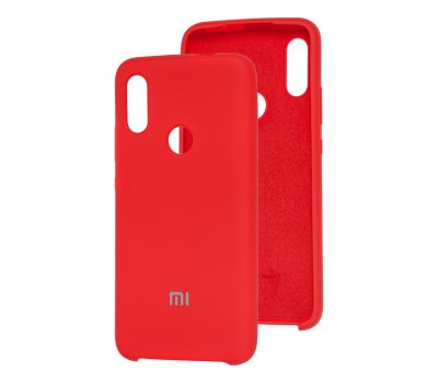 Чохол для Xiaomi Redmi 7 Silky Soft Touch червоний