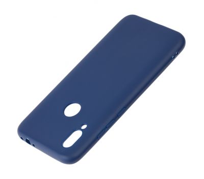 Чохол для Xiaomi Redmi 7 Soft під магнітний утримувач темно-синій 2160297