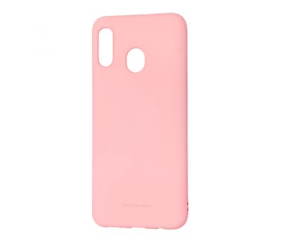 Чохол для Samsung Galaxy A20 / A30 Molan Cano Jelly рожевий