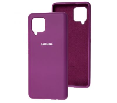Чохол для Samsung Galaxy A42 (A426) Silicone Full фіолетовий / grape