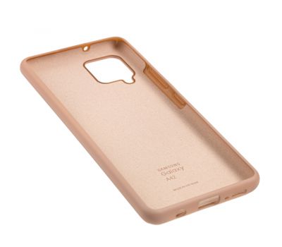 Чохол для Samsung Galaxy A42 (A426) Silicone Full рожевий / pink sand 2176847