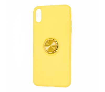 Чохол для iPhone X/Xs Summer ColorRing жовтий