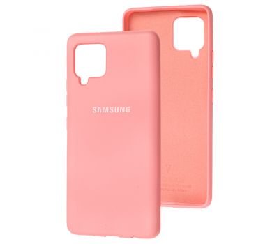Чохол для Samsung Galaxy A42 (A426) Silicone Full рожевий / light pink