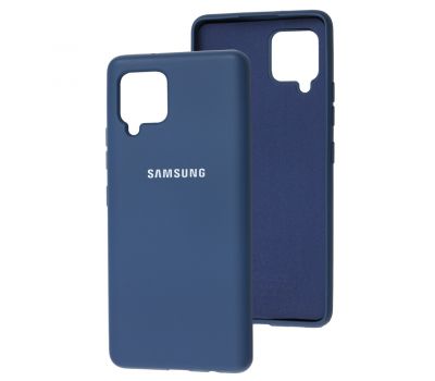 Чохол для Samsung Galaxy A42 (A426) Silicone Full синій / navy blue