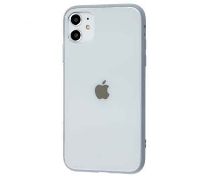 Чохол для iPhone 11 New glass синій туман