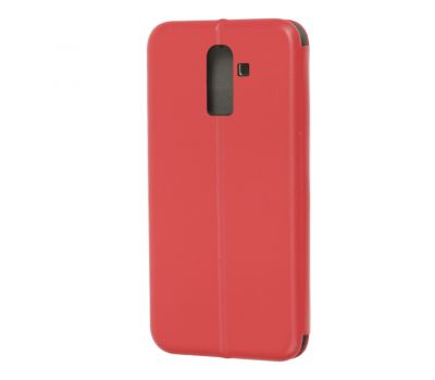 Чохол книжка Premium для Samsung Galaxy J8 (J810) червоний 2196577