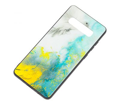 Чохол для Samsung Galaxy S10 (G973) Marble "голуб" 2196789