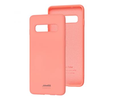 Чохол Samsung Galaxy S10 (G973) SMTT new рожевий