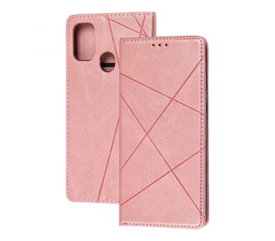 Чохол книжка Business Leather для Samsung Galaxy M21/M30s рожевий