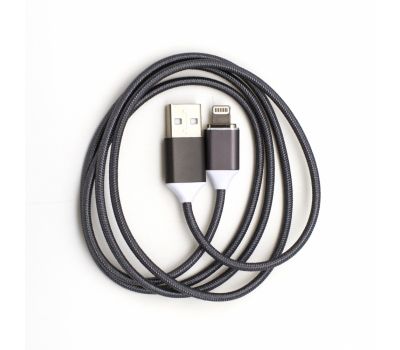 Кабель USB Магнітний Clip-ON Lightning чорний 221074