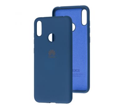 Чохол для Huawei Y7 2019 Silicone Full синій