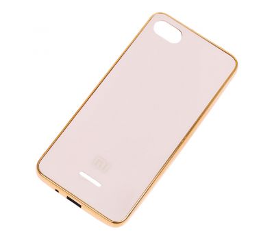 Чохол для Xiaomi Redmi 6A Silicone case (TPU) золотистий 2211449