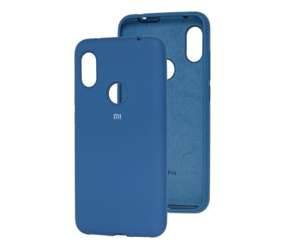 Чохол для Xiaomi Redmi Note 6 Pro Silicone Full синій