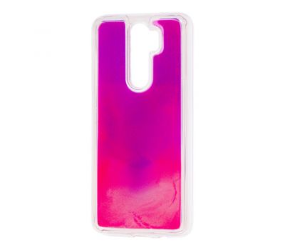 Чохол для Xiaomi Redmi Note 8 Pro "Neon пісок" фіолетово-рожевий
