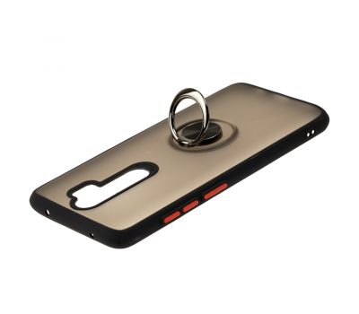 Чохол для Xiaomi Redmi Note 8 Pro LikGus Maxshield Ring чорний 2218737
