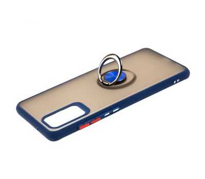 Чохол Samsung Galaxy S20+ (G985) LikGus Maxshield Ring синій 2220434