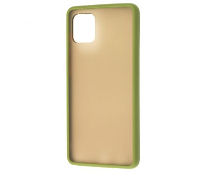 Чохол для Samsung Galaxy Note 10 Lite (N770) LikGus Maxshield зелений