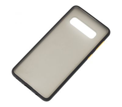 Чохол для Samsung Galaxy S10 (G973) LikGus Maxshield чорний/жовтий 2220294