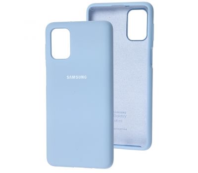 Чохол для Samsung Galaxy M31s (M317) Silicone Full блакитний / lilac blue
