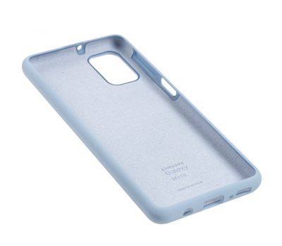 Чохол для Samsung Galaxy M31s (M317) Silicone Full блакитний / lilac blue 2224416
