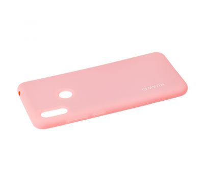 Чохол для Huawei Y6 2019 Silicone cover рожевий 2227607