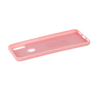 Чохол для Huawei Y6 2019 Silicone cover рожевий 2227608