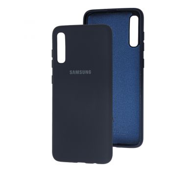 Чохол для Samsung Galaxy A70 (A705) Silicone Full темно-синій