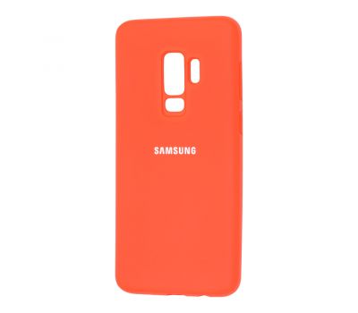 Чохол для Samsung Galaxy S9+ (G965) Silicone Full помаранчевий 2235608