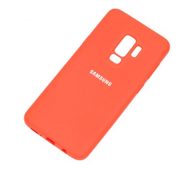 Чохол для Samsung Galaxy S9+ (G965) Silicone Full помаранчевий 2235609