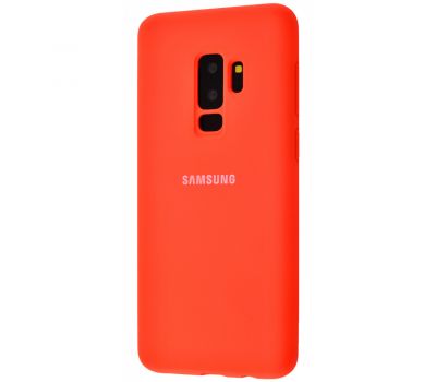 Чохол для Samsung Galaxy S9+ (G965) Silicone Full помаранчевий