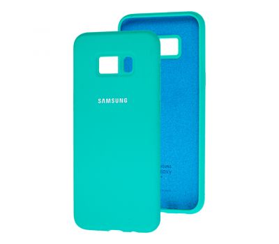 Чохол для Samsung Galaxy S8+ (G955) Silicone Full зелений