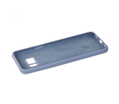 Чохол для Samsung Galaxy S8+ (G955) Silicone Full лавандовий сірий 2235489