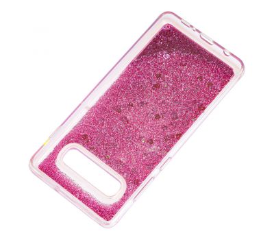 Чохол для Samsung Galaxy S10+ (G975) Блиск вода "дельфін рожевий" 2241138