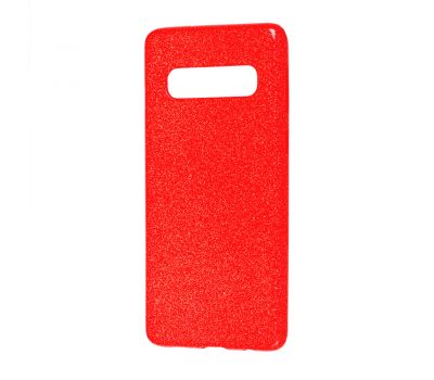 Чохол для Samsung Galaxy S10+ (G975) Shiny dust червоний
