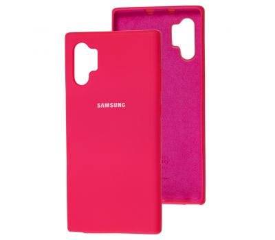Чохол для Samsung Galaxy Note 10+ (N975) Silicone Full рожевий
