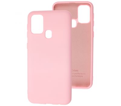 Чохол для Samsung Galaxy M31 (M315) Full without logo light pink