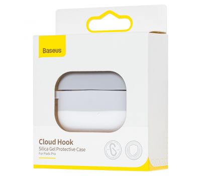 Чохол для AirPods Pro Baseus Cloud Hook Case сірий 2255590