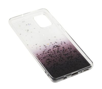 Чохол для Samsung Galaxy A71 (A715) Wave confetti white / dark purple 2266544