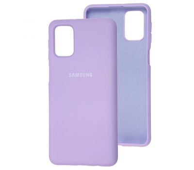 Чохол для Samsung Galaxy M31s (M317) Silicone Full бузковий / lilac
