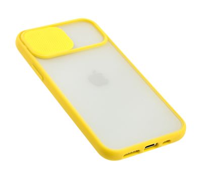 Чохол для iPhone 11 Pro LikGus Camshield camera protect жовтий 2273183