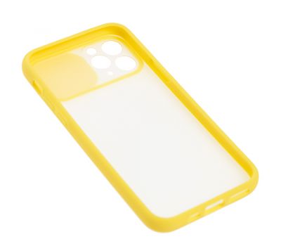 Чохол для iPhone 11 Pro LikGus Camshield camera protect жовтий 2273184