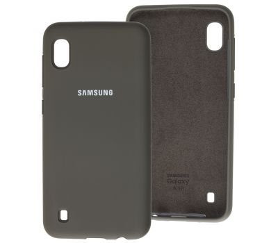 Чохол для Samsung Galaxy A10 (A105) Silicone Full оливковий
