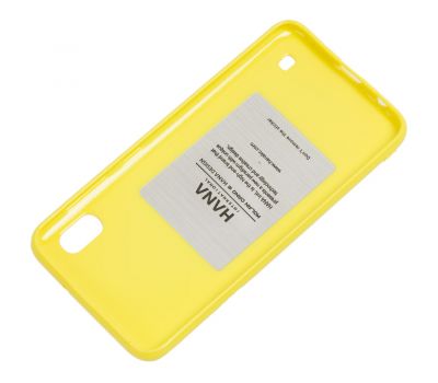 Чохол для Samsung Galaxy A10 (A105) Molan Cano глянець жовтий 2277725