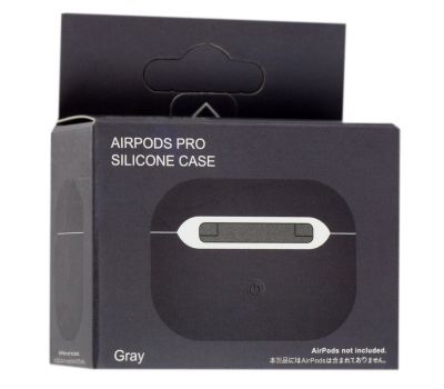 Чохол для AirPods Pro Slim case "сірий" 2278162