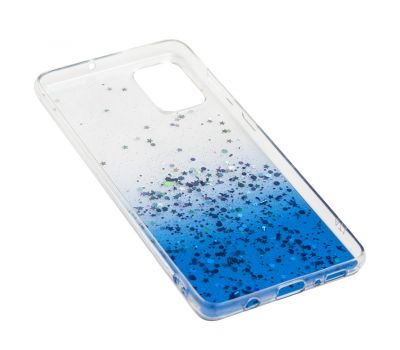Чохол для Samsung Galaxy A71 (A715) Wave confetti white/blue 2281452