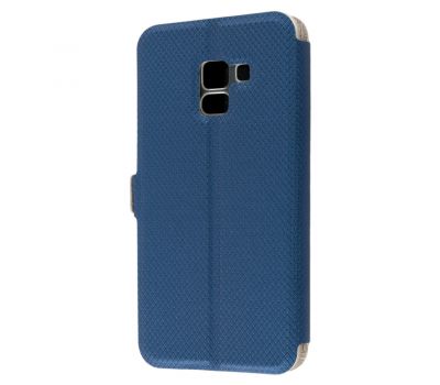 Чохол книжка для Samsung Galaxy A8 2018 (A530) Modern Style з двома вікнами синій 2293914