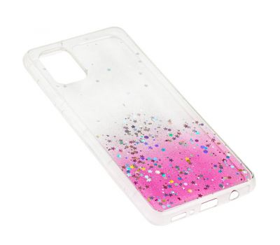 Чохол для Samsung Galaxy A31 (A315) Wave confetti white / pink 2294001