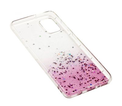 Чохол для Samsung Galaxy A31 (A315) Wave confetti white / pink 2294002